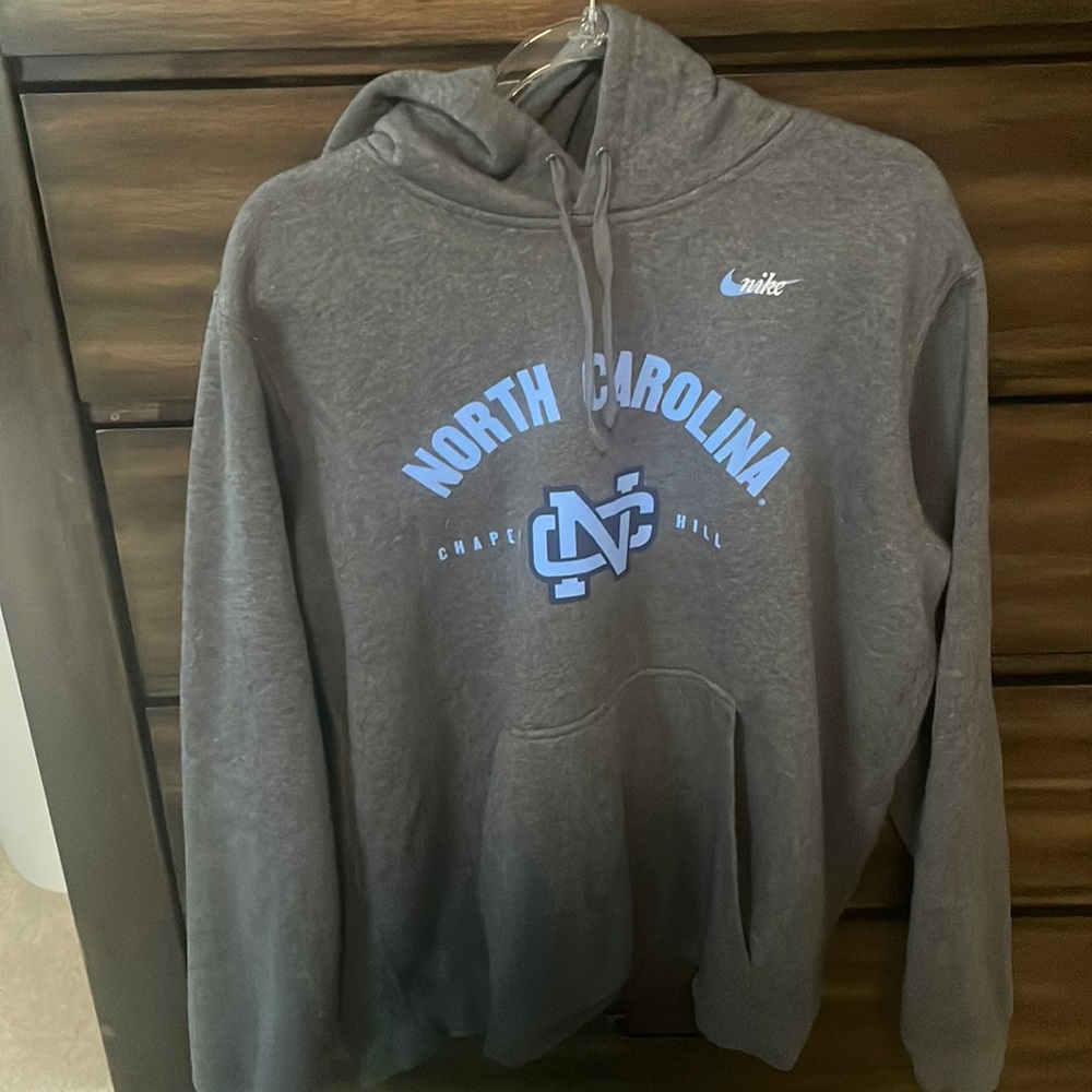 Nike North Carolina Grey Fleece Hoodie